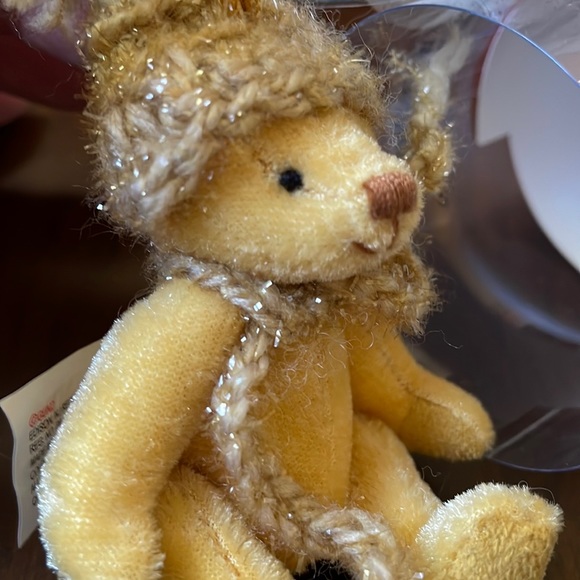 Rare Gund Holiday countdown to Christmas Mini Jointed bear ornament - Picture 2 of 8